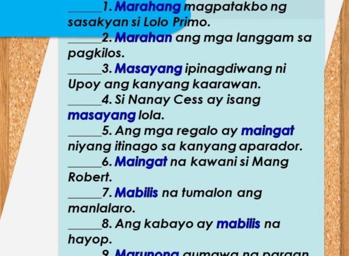 Mga Halimbawa Ng Pang Abay: Mga Uri At Paggamit Nito